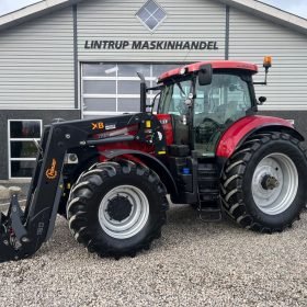 CASE IH PUMA 185 CVX Med frontlæsser og frontlift