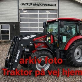 CASE IH Farmall 75 A Med Quicke frontlæsser med Euroskifte, 3die funktion og dæmper, samt og brede hjul.